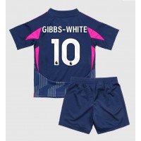 Nottingham Forest Morgan Gibbs-White #10 Bortaställ Barn 2024-25 Korta ärmar (+ Korta byxor)